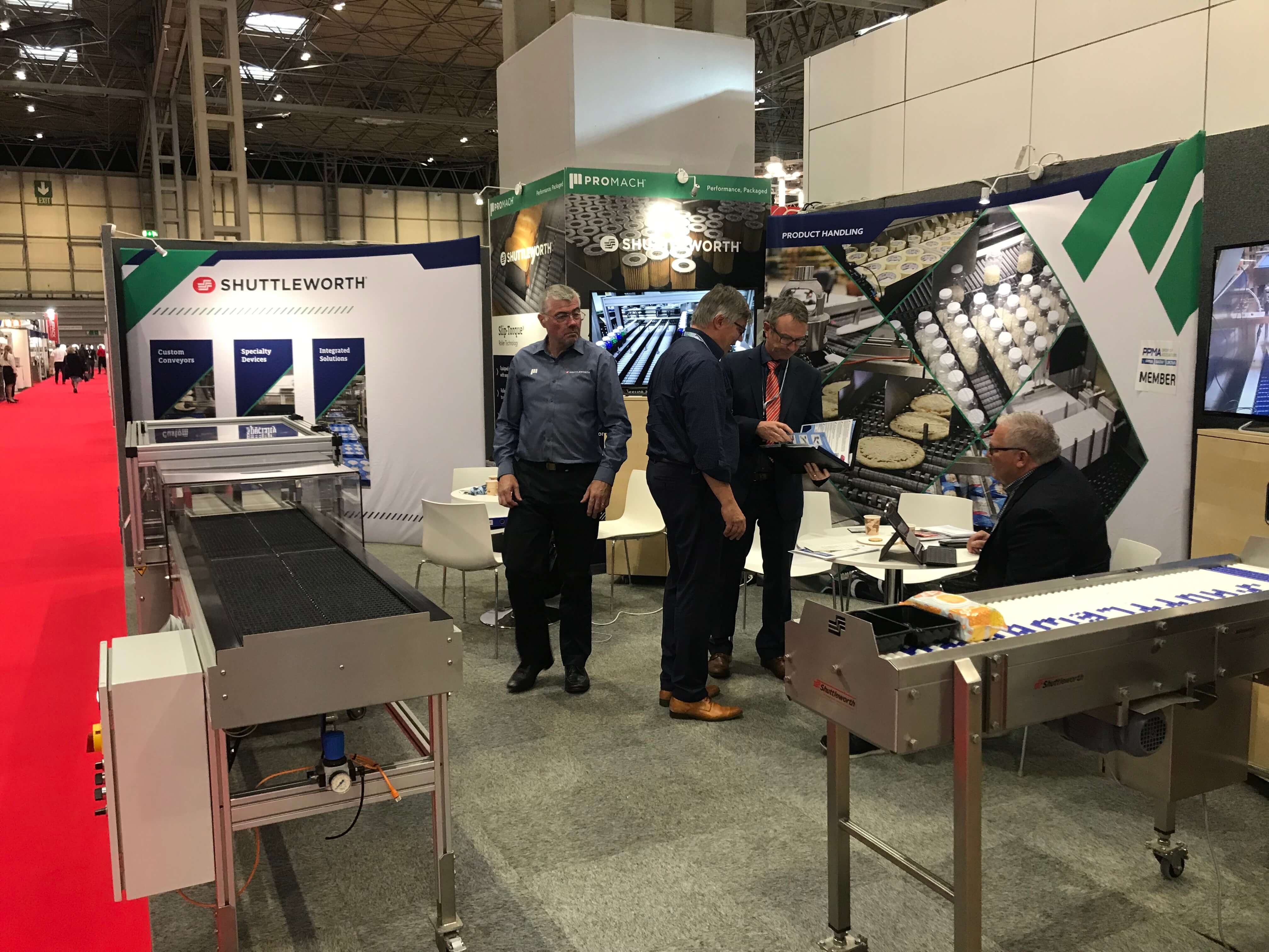 Contax at PPMA show 2019 in Birmingham with Shuttleworth 1